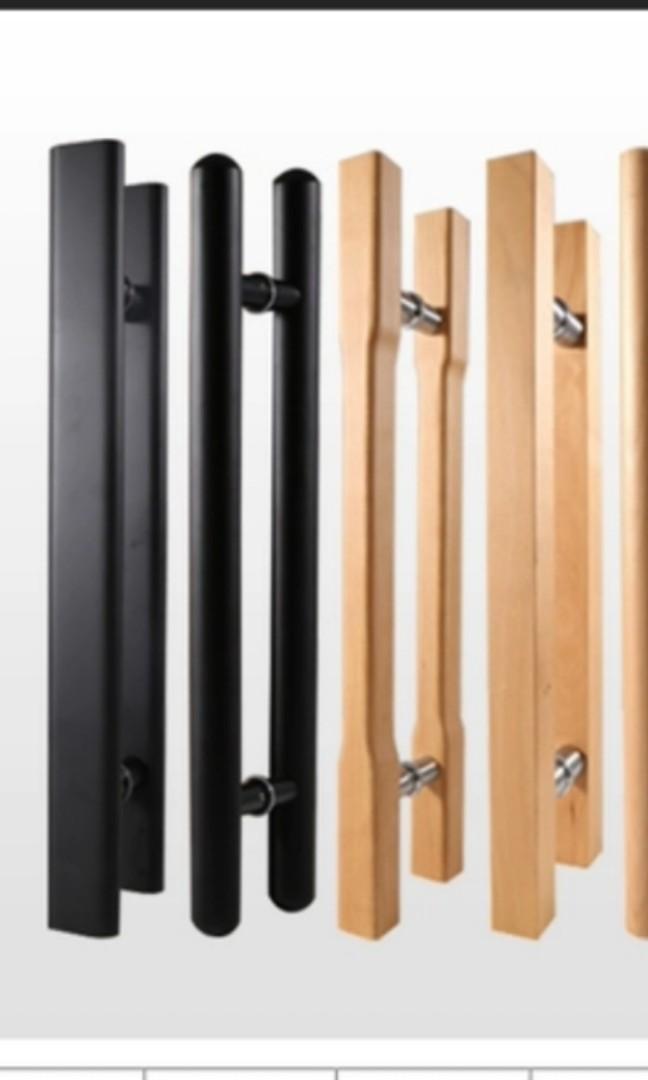 Wooden door handle, Everything Else on Carousell