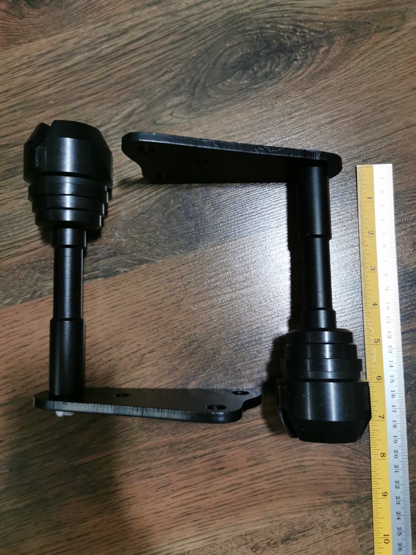 Yamaha MT03 / YZFR3 Frame sliders, Motorcycles, Motorcycle