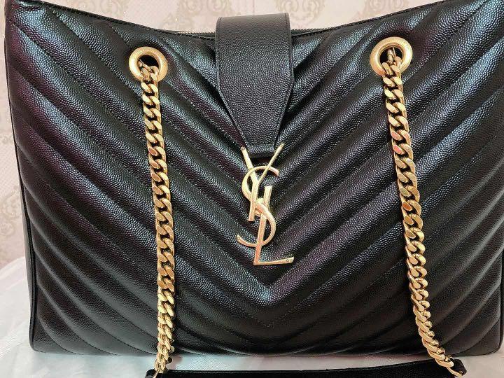YSL Masterlasse Chevron Tote Women s Fashion Bags Wallets Tote Bags on Carousell