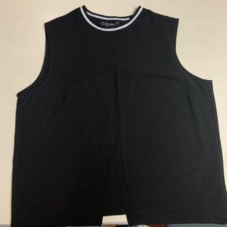 ZALORA Black Open Back Sleeveless Top