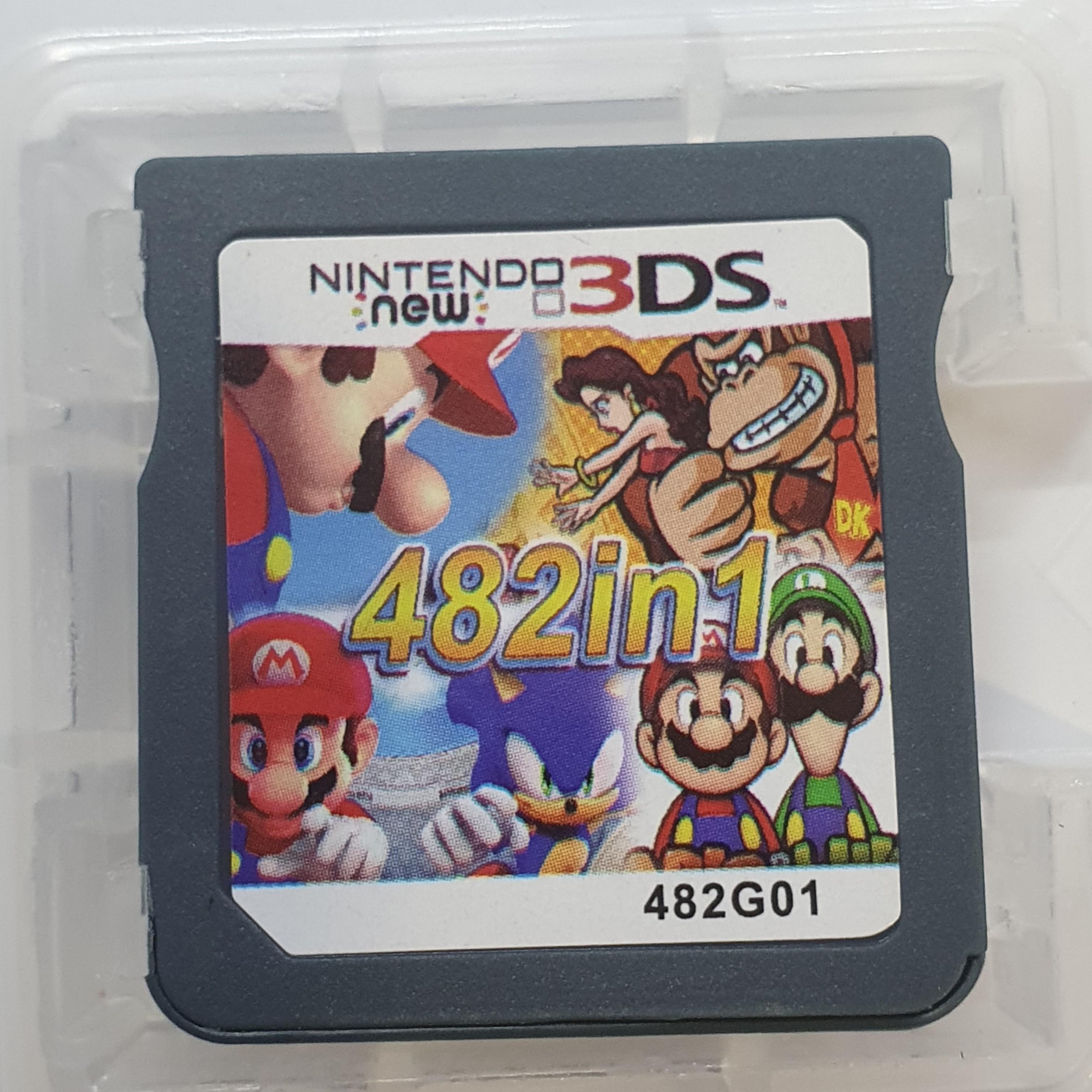 Nintendo DS games 482 in 1 and 208 in 1 3DS 2DS multicart flashcart