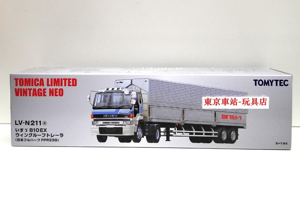新品未開封！TOMICA LIMITED VINTAGE NEO LV-N211 TOMICA LIMITED VINTAGE NEO LV-N225b ISUZU 810EX ASZ022 Car