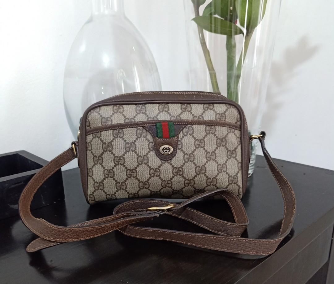 authentic Vintage GUCCI Sherry line crossbody bag