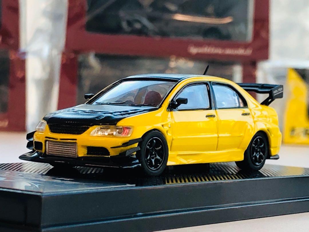 全新cm Model 1 64 Mitsubishi Lancer Evolution Ix Voltex 黃色 碳纖車頭冚 玩具 遊戲類 玩具 Carousell 全新cm Model 1 64 Mitsubishi Lancer Evolution Ix Voltex 黃色 碳纖車頭冚 玩具 遊戲類 玩具 Carousell
