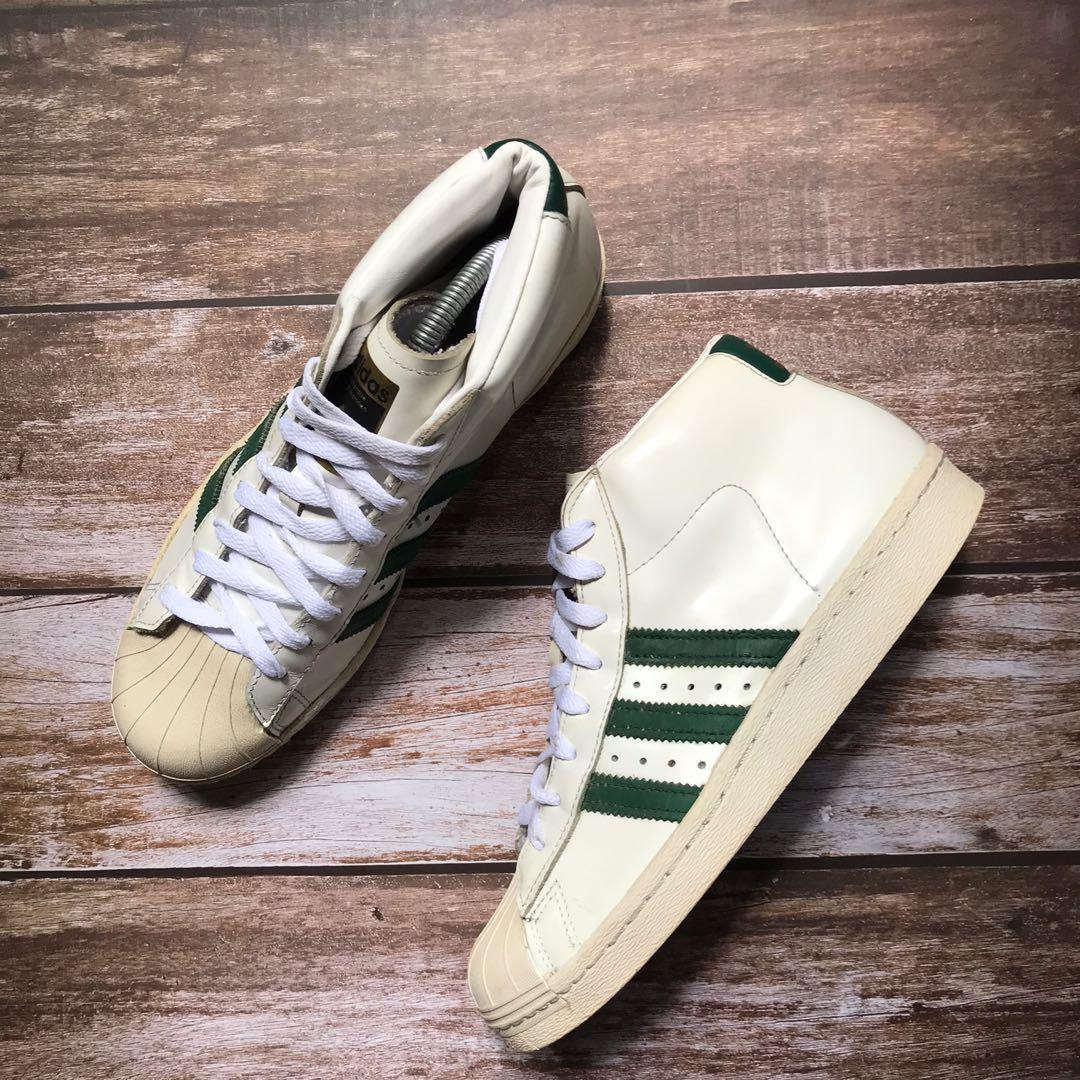 Buy Vintage ADIDAS SUPERSTAR Pro Model Sneakers Size US 8 Men's Rare Retro  Basketball Athletic Shoes 90s Classic Hipster Wear White Authentic Online  in India - Etsy