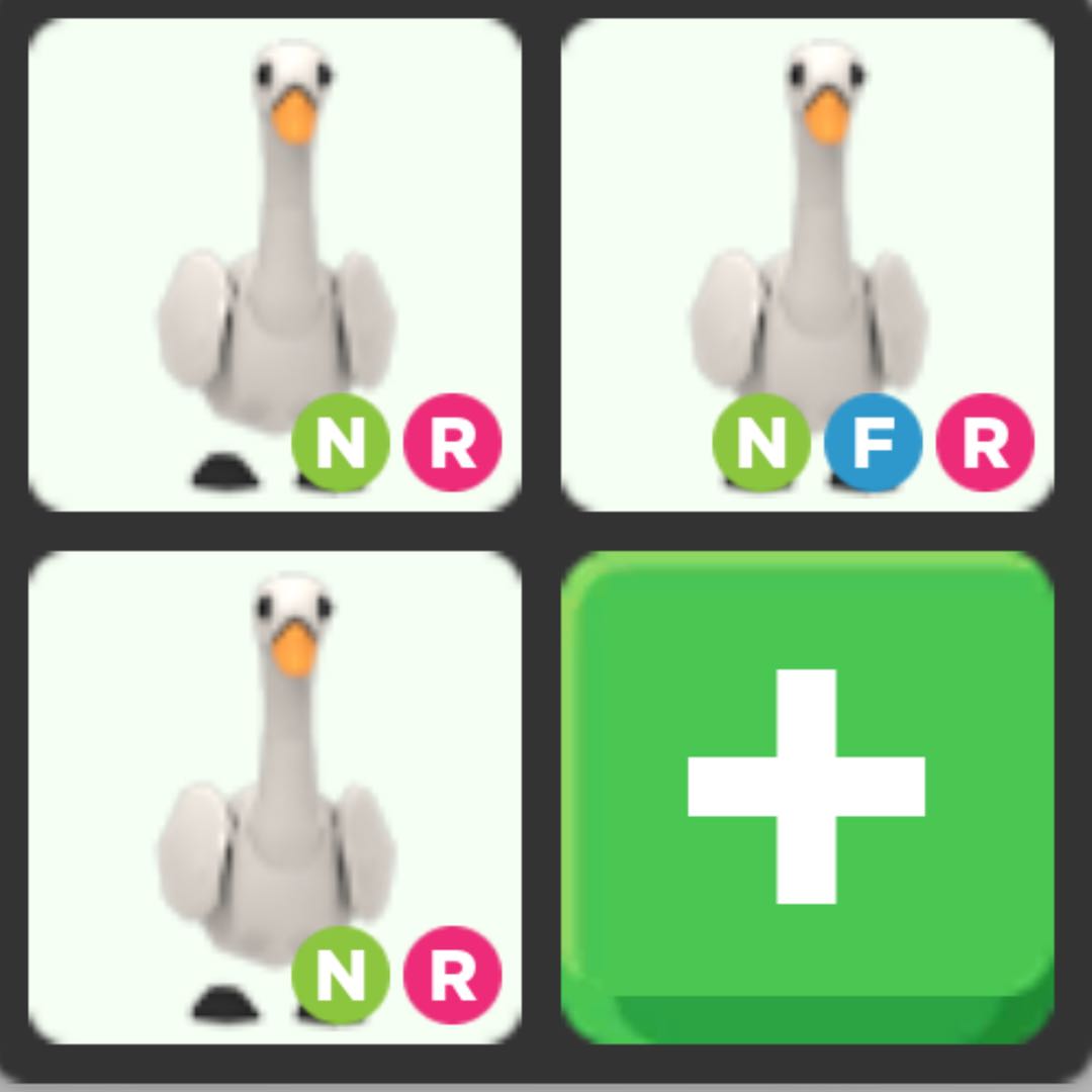 Adopt Me Neon Swans Video Gaming Gaming Accessories Game Gift Cards Accounts On Carousell