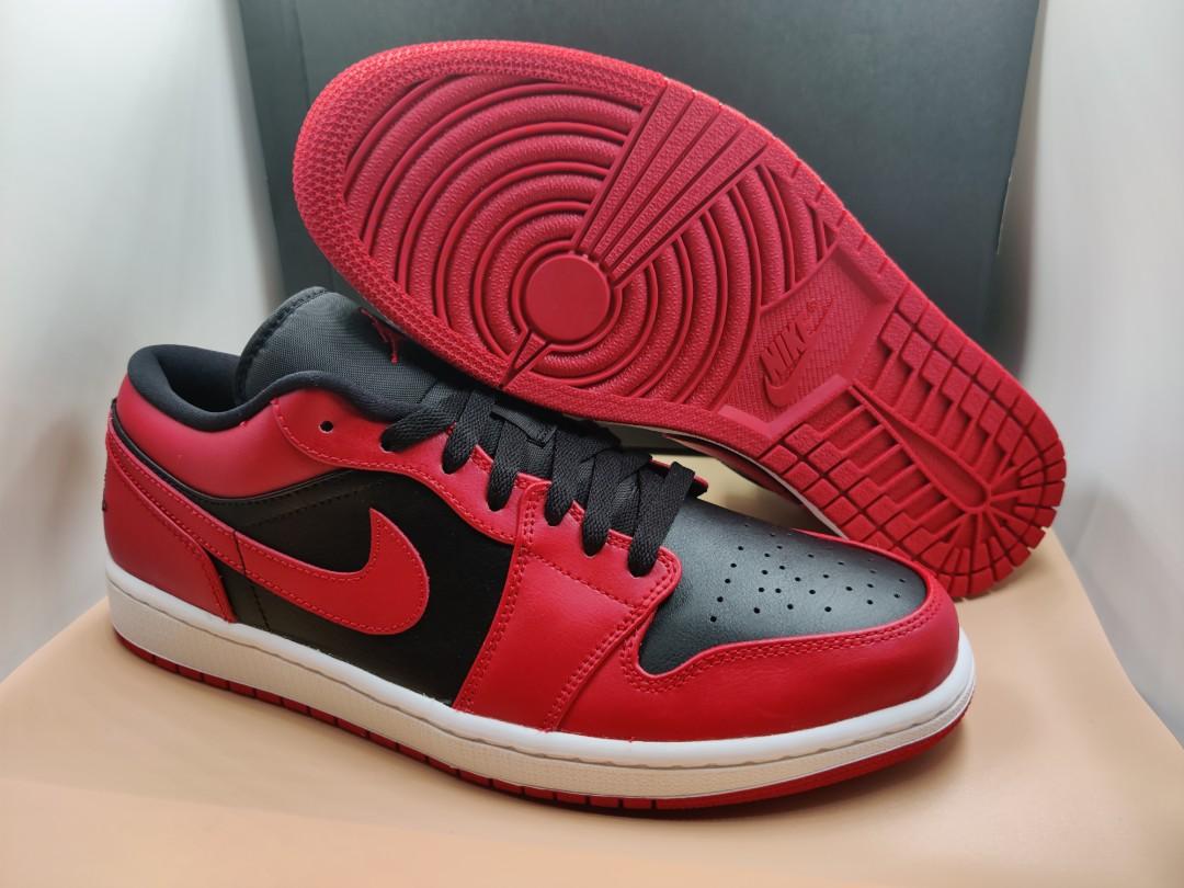 Air Jordan 1 Low Reverse Bred Men S Fashion Footwear Sneakers On Carousell