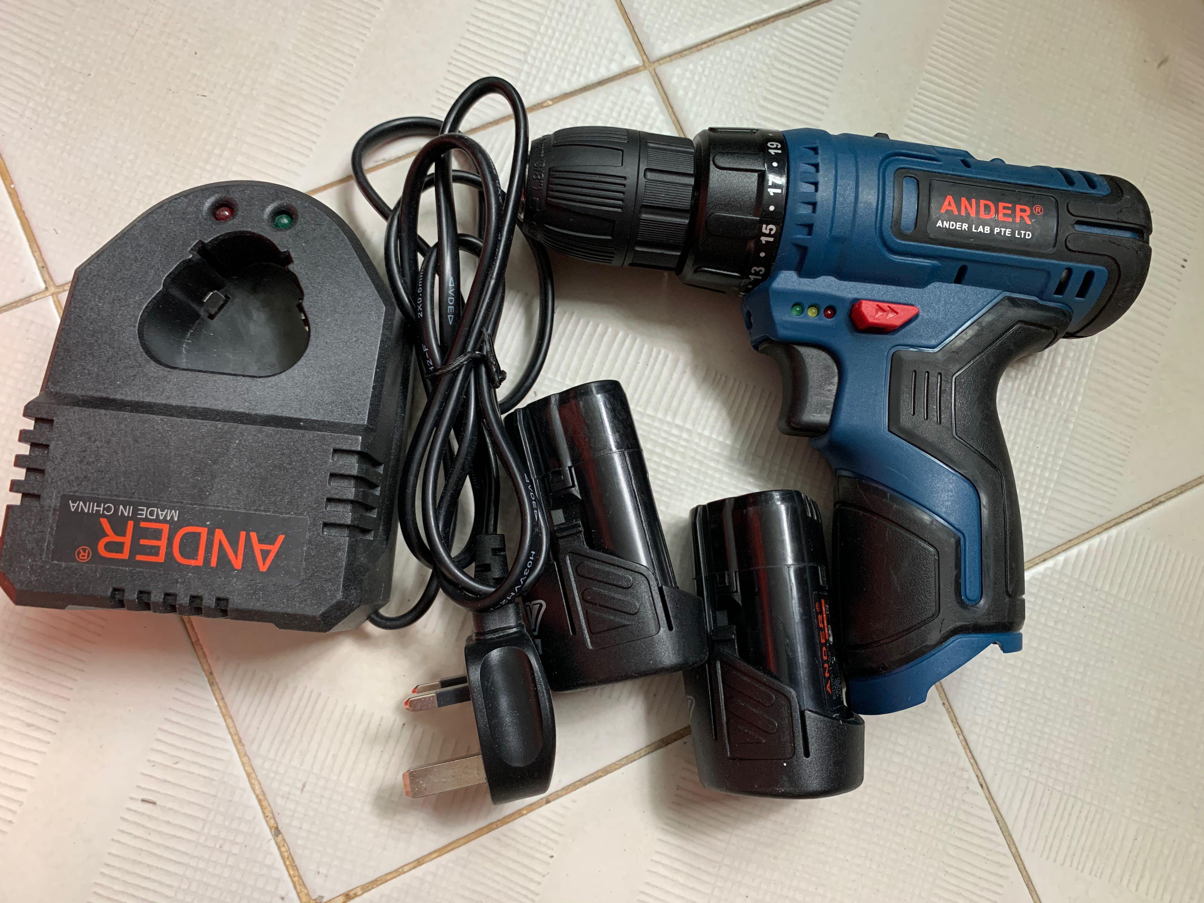 Ander cordless drill clearance