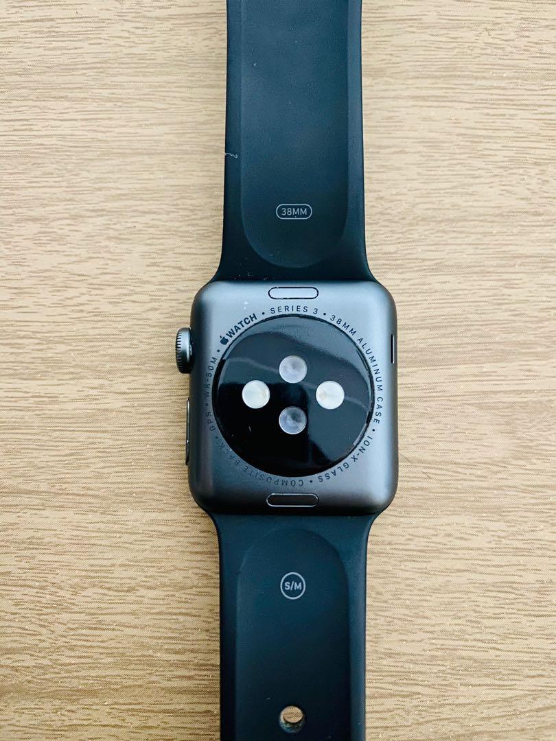 Apple Watch Series 3 38mm Mobile Phones Gadgets Wearables Smart Watches on Carousell