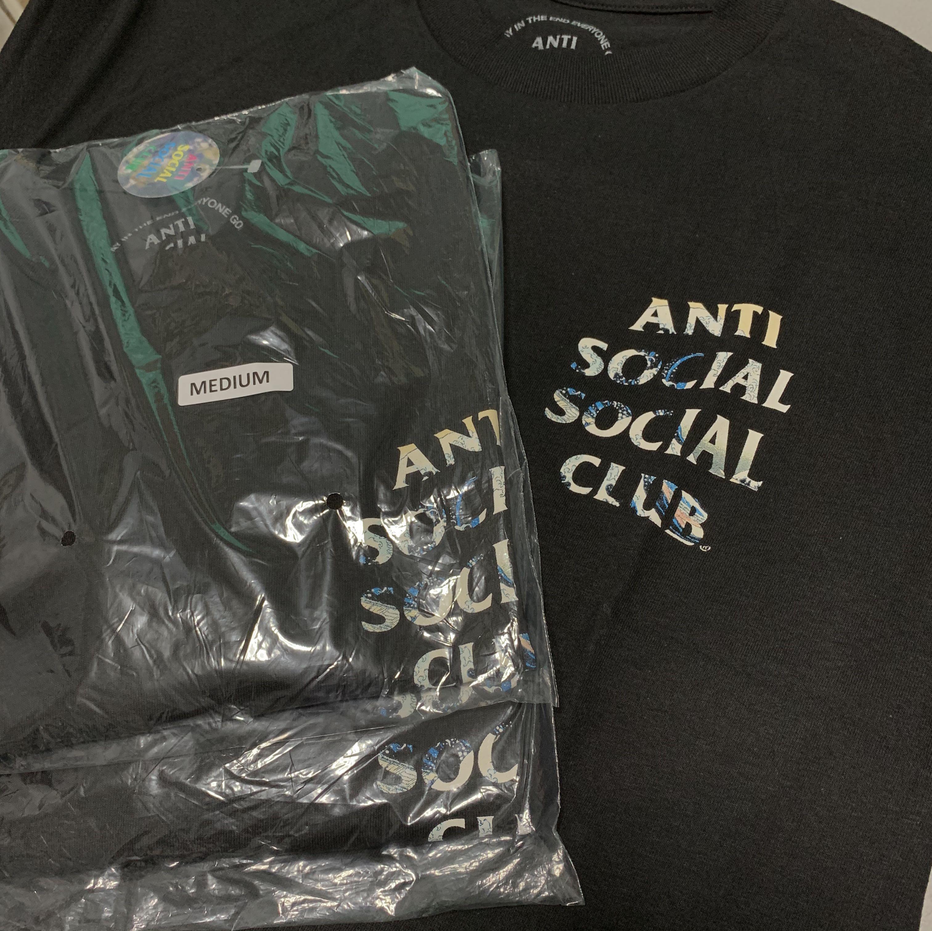 anti social social club tonkotsu shirt