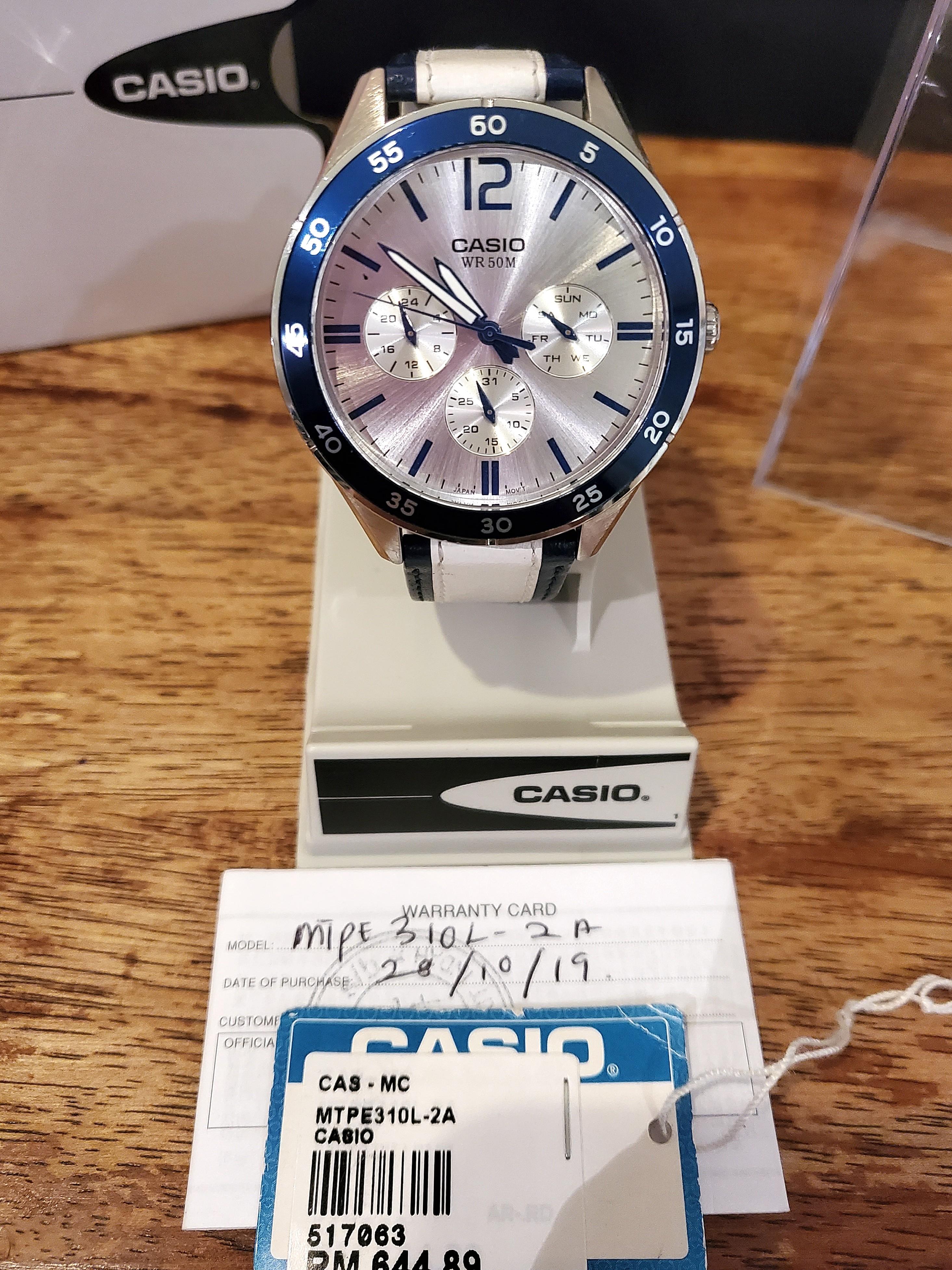 Casio hot sale mtp e310l