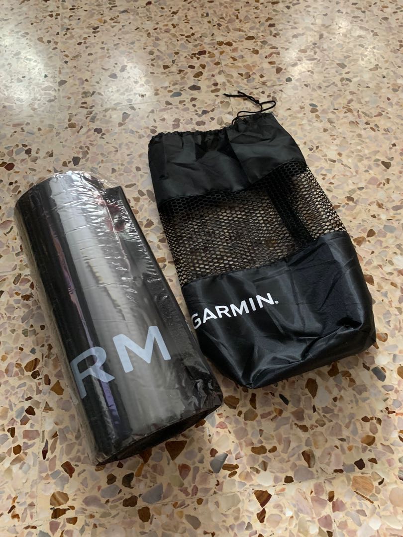 Authentic Garmin exercise mat collector item