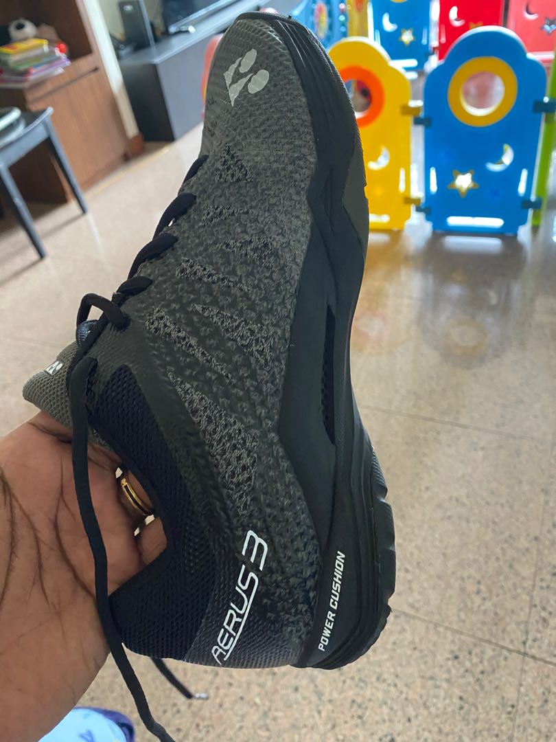Badminton shoes yonex aerus 3 black Men s Fashion Activewear