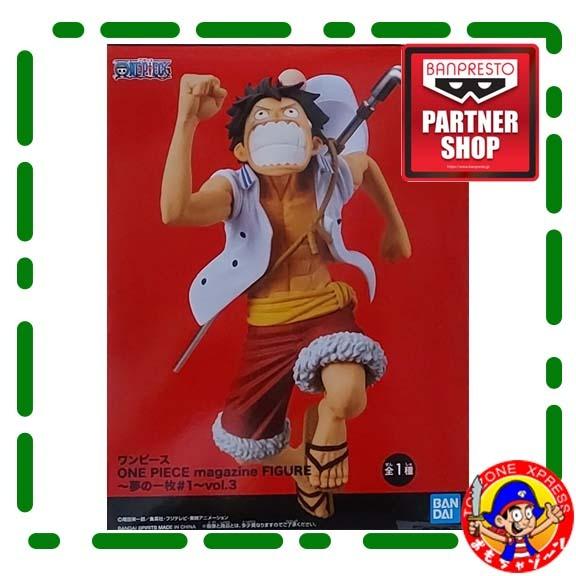 Banpresto One Piece Magazine Figure Piece Of A Dream No 1 Vol 3 Luffy Hobbies Toys Toys Games On Carousell