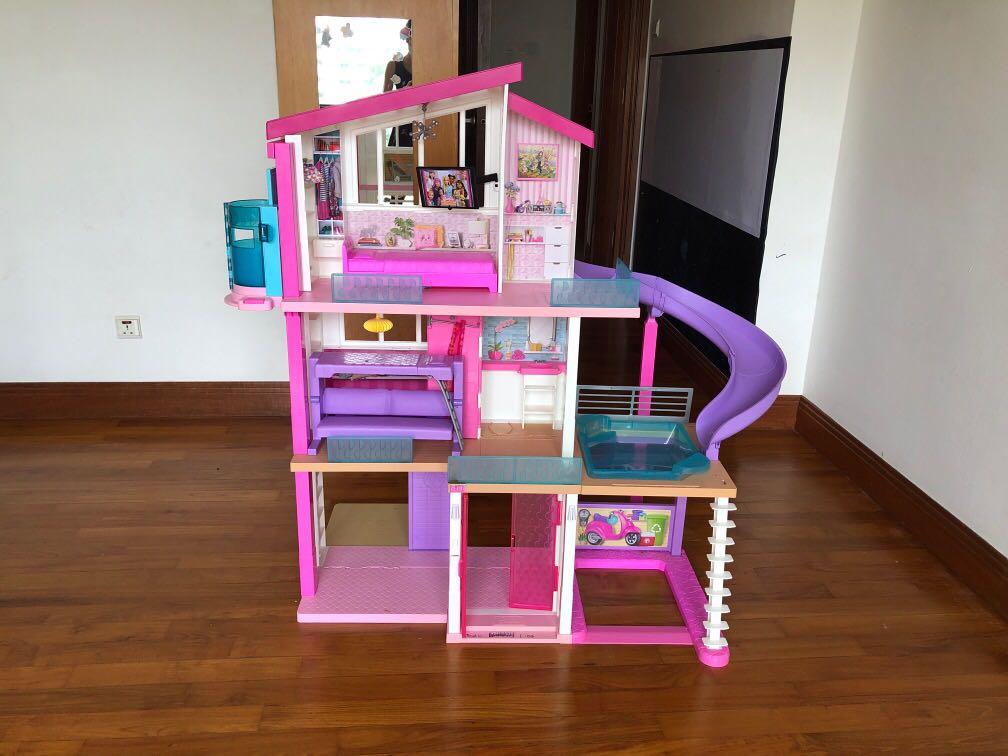 Large Barbie doll house, Hobbies & Toys, Toys & Games on Carousell