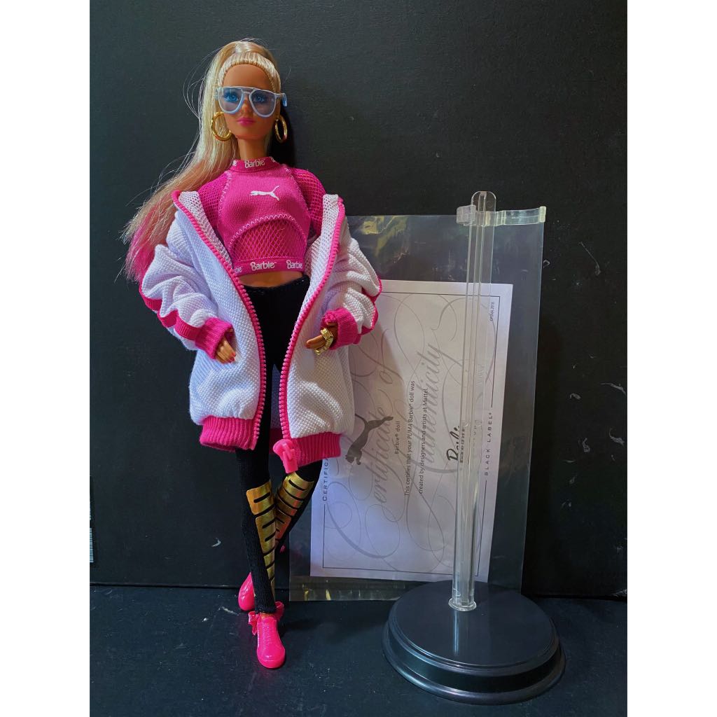 Barbie Doll Puma Blonde with Accessories Hobbies & Toys, Toys on Carousell