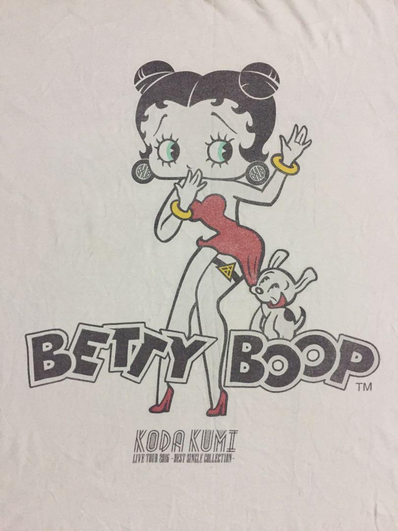 Betty Boop X Koda Kumi Tour 16 Men S Fashion Clothes Tops On Carousell