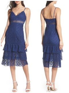 katie lace tier dress