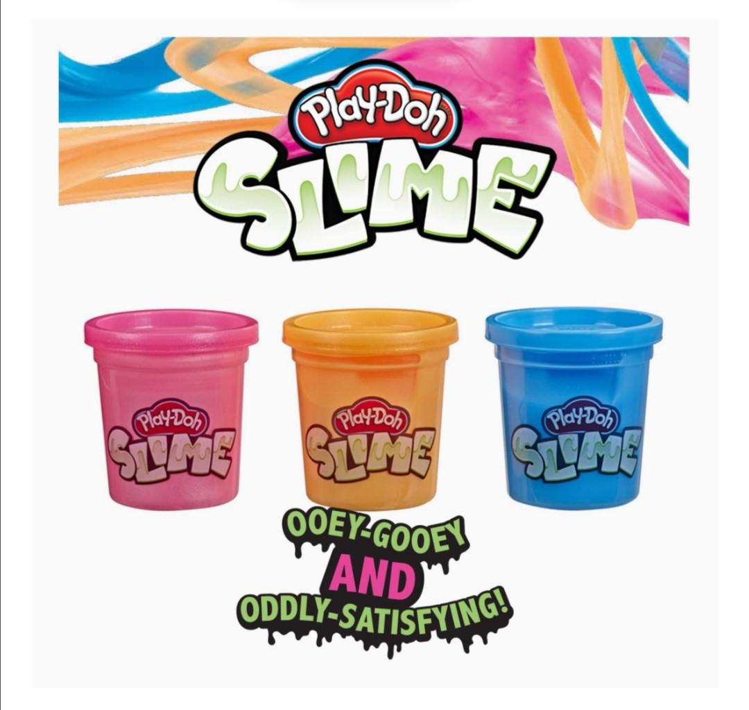 slime with playdough