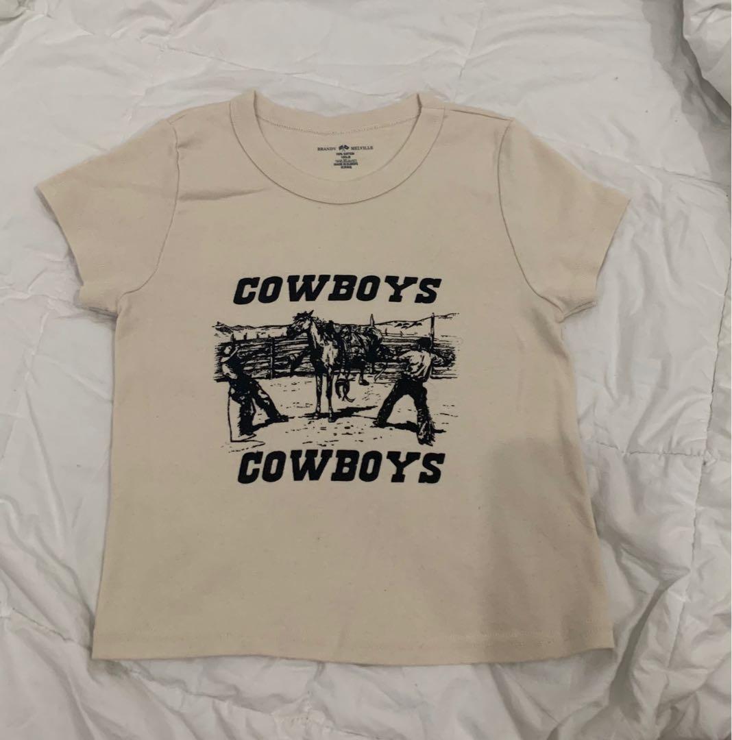 brandy melville ashlyn cowboys top 