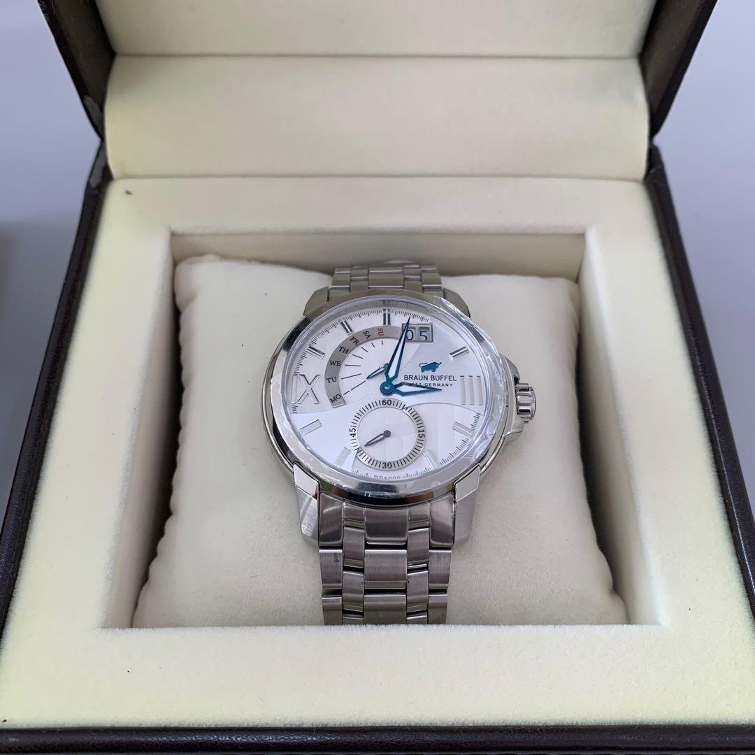 Braun buffel shop watch review