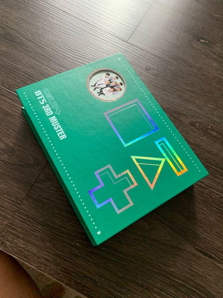 Bts 3rd Muster Dvd With Photocard Entertainment K Wave On Carousell