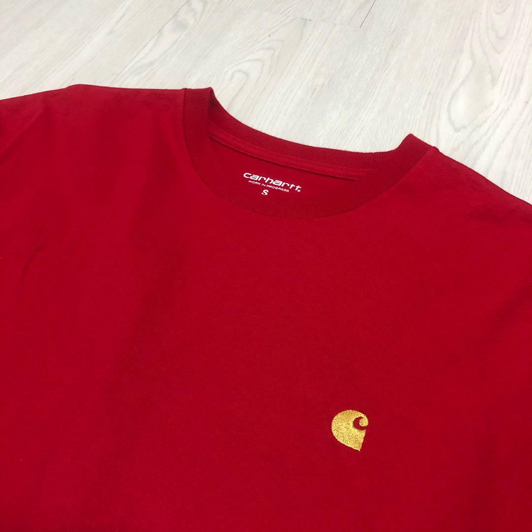 carhartt t shirt red