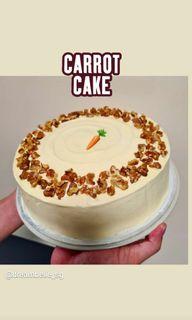 Carrot Cake with Bursting Walnut and Cream Cheese