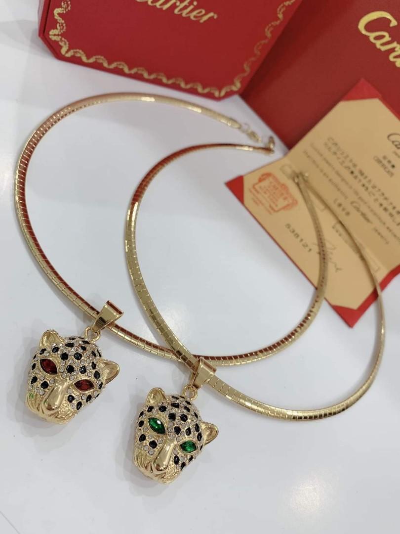 cartier necklace leopard