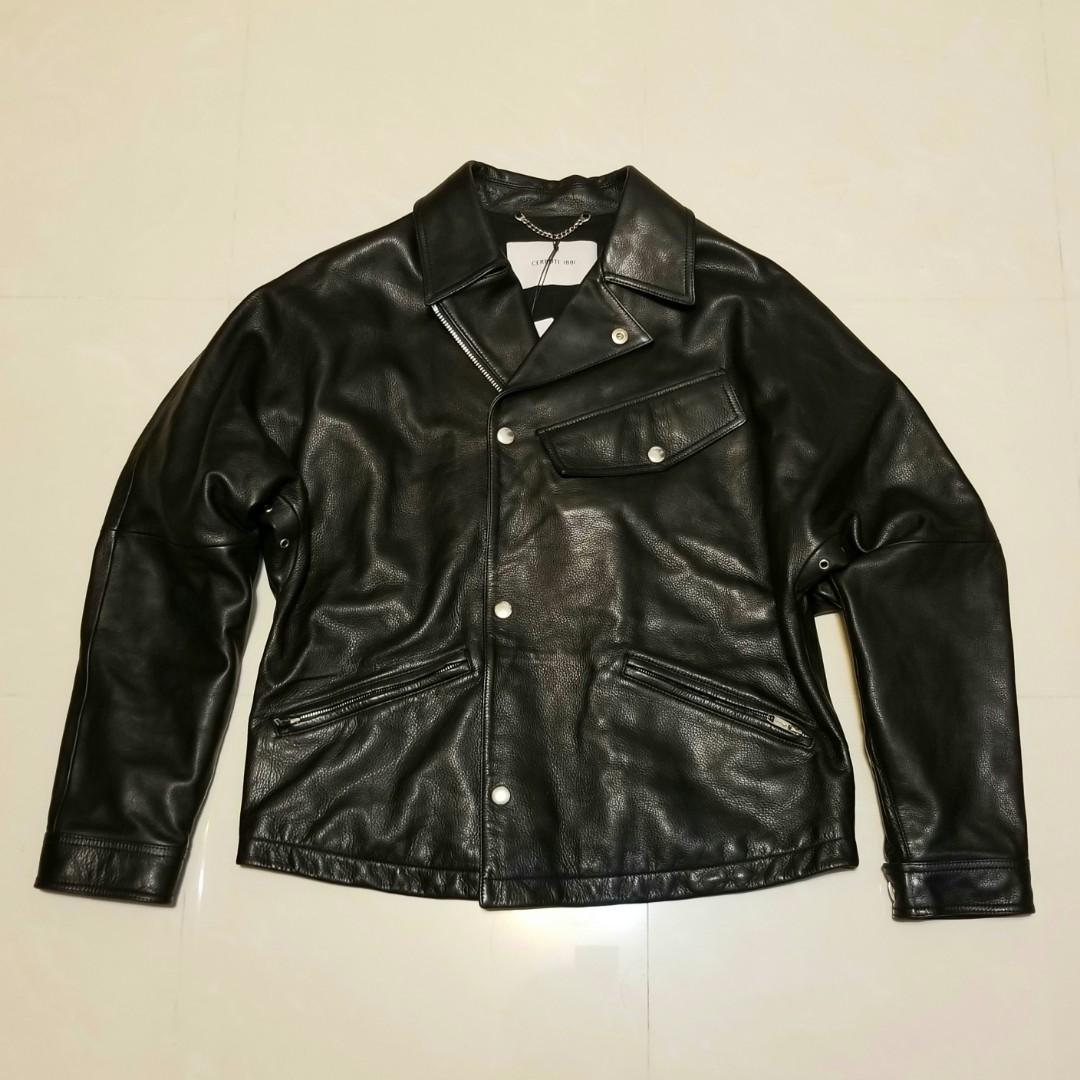 Cerruti 1881 clearance leather jacket