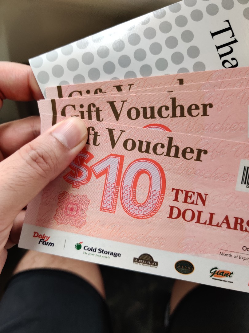 Choice vouchers 10 off, Tickets & Vouchers, Vouchers on Carousell