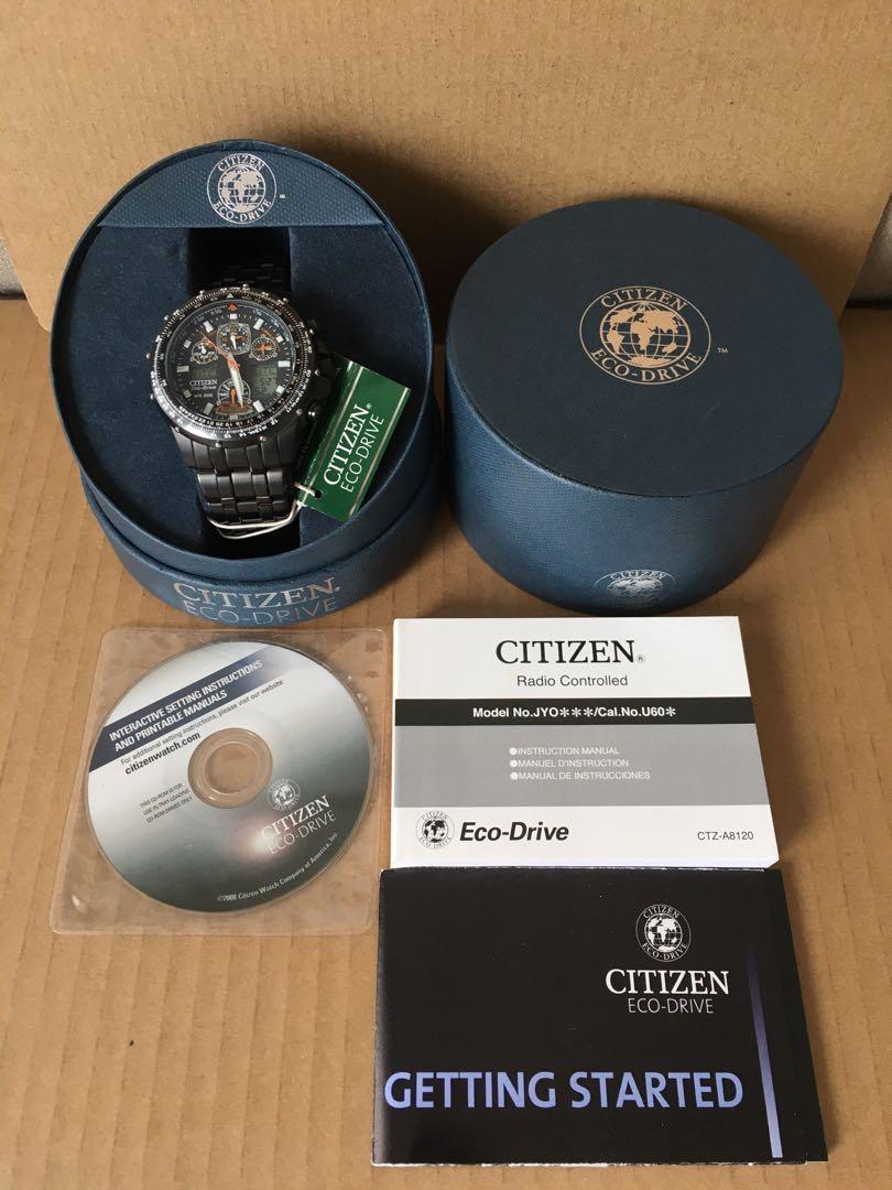 Citizen promaster sales skyhawk manual