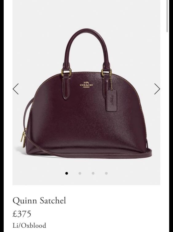 Coach quinn satchel hot sale