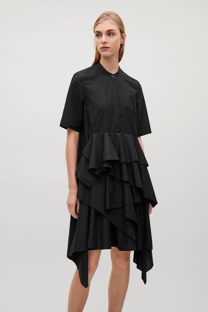 Cos ruffle dress online