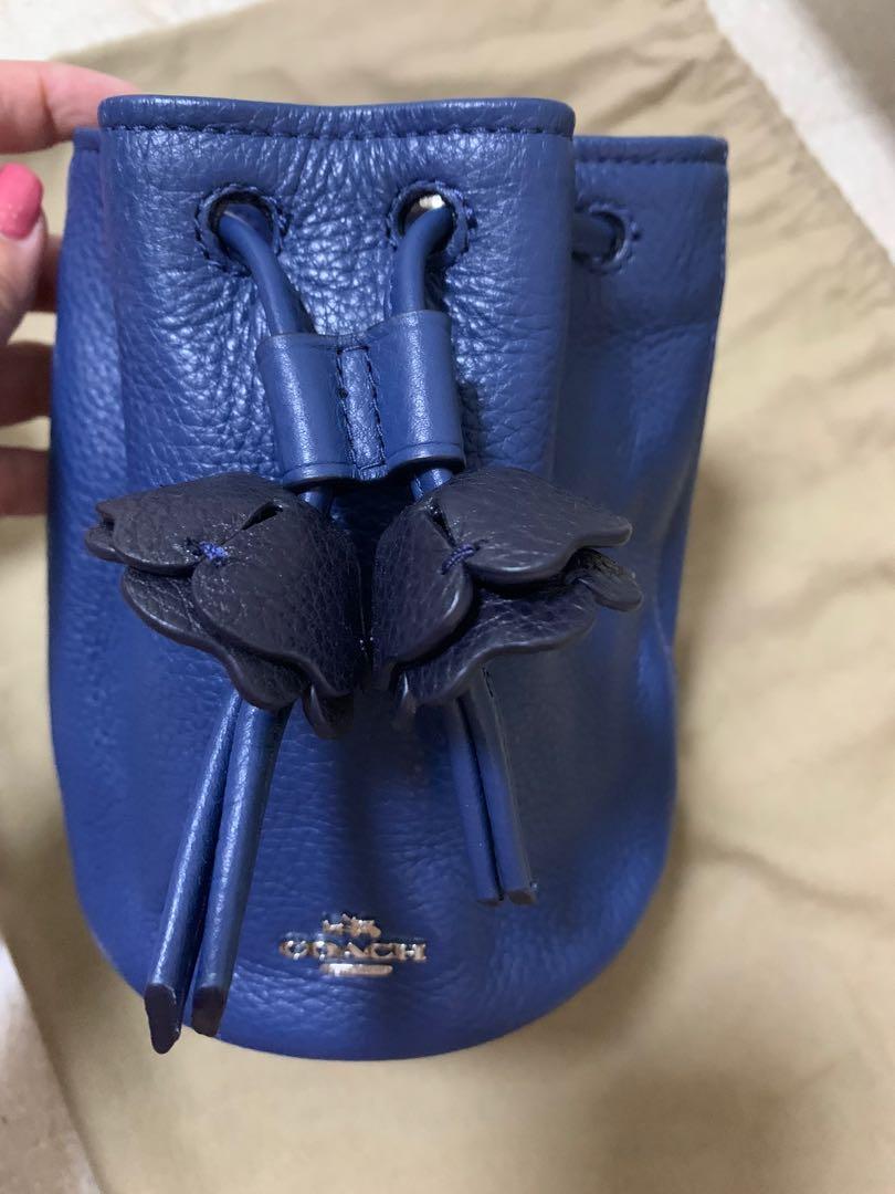 Royal blue coach 2025 bag