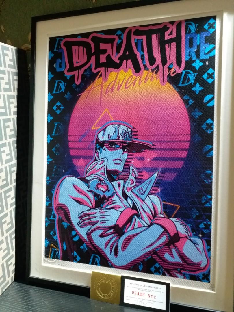 DEATH NYC シルクスクリーン 9/10限定 2024 2020年作 DEATH NYC シルク