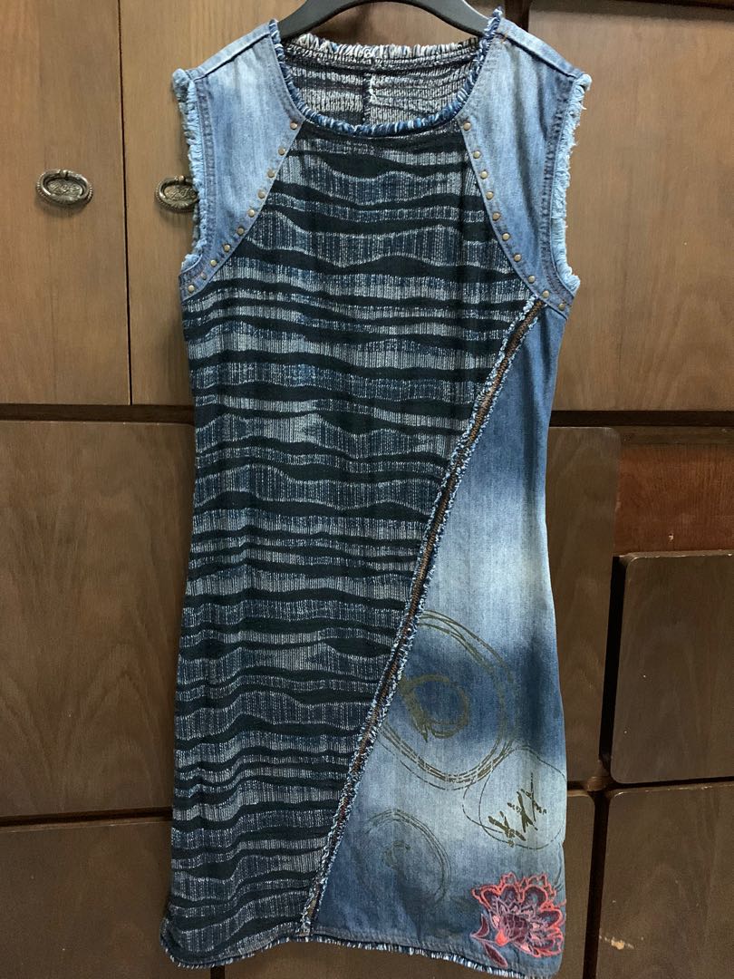 desigual denim dress