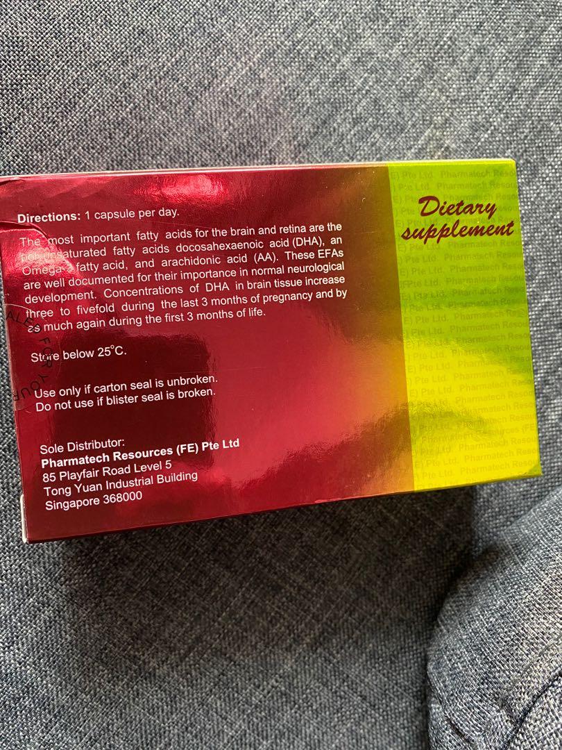 DHAXTRA Softgel (Fish Oil EPA and DHA Supplement for pregnancy), Babies