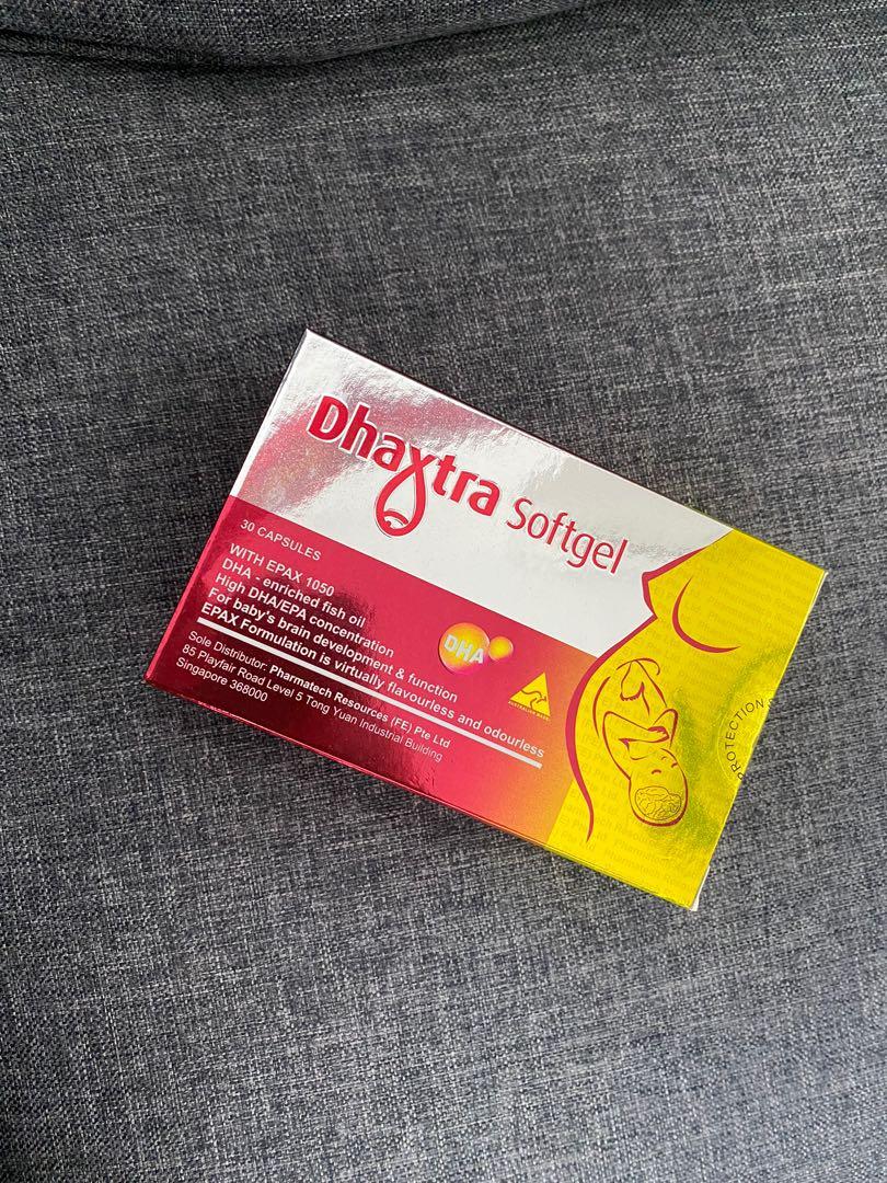 DHAXTRA Softgel (Fish Oil EPA and DHA Supplement for pregnancy), Babies