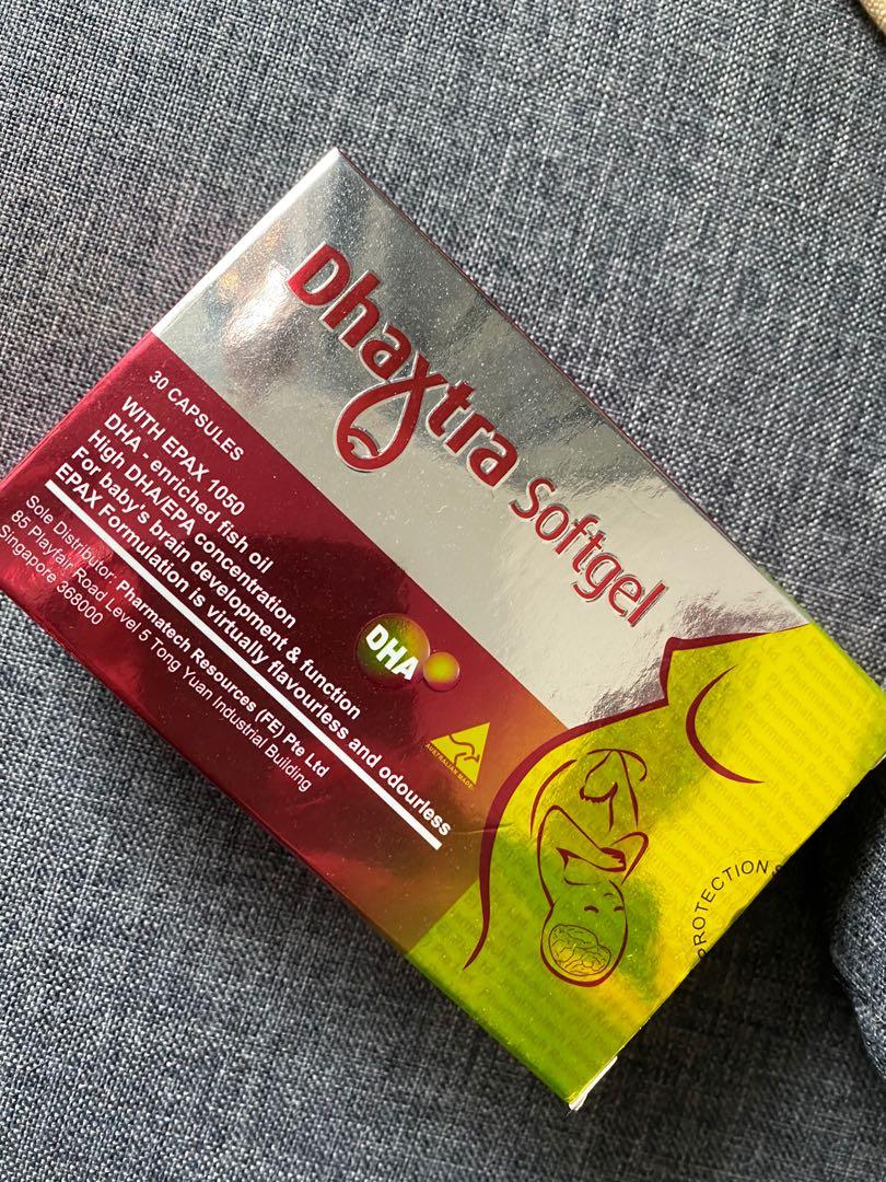 DHAXTRA Softgel (Fish Oil EPA and DHA Supplement for pregnancy), Babies