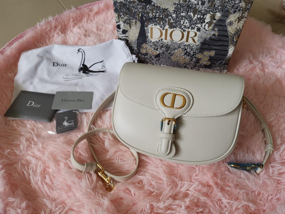 DIOR BOBBY EASTWEST Bag WHITE Luxury Bags  Wallets on Carousell