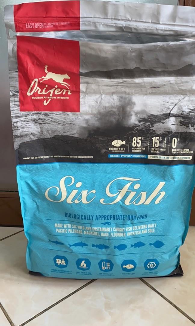 Dog Food Orijen Six Fish Pets Supplies Pet Food On Carousell