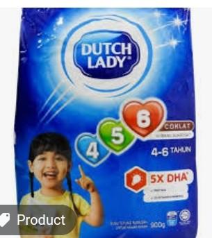 Dutch Lady 456 Coklat Babies Kids Nursing Feeding On Carousell