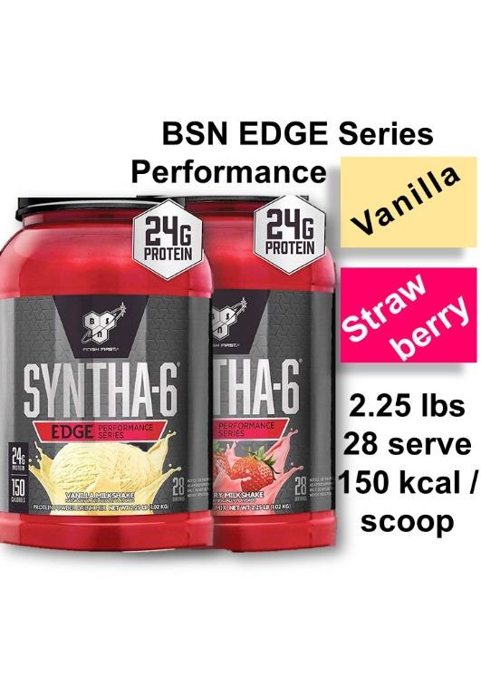 Edge Performance Series Vanilla Strawberry 2 25lbs 1 02kg 28 Serve Bsn Syntha 6 Tampinesmrt Bedokmrt Sports Weights Gym Equipment On Carousell