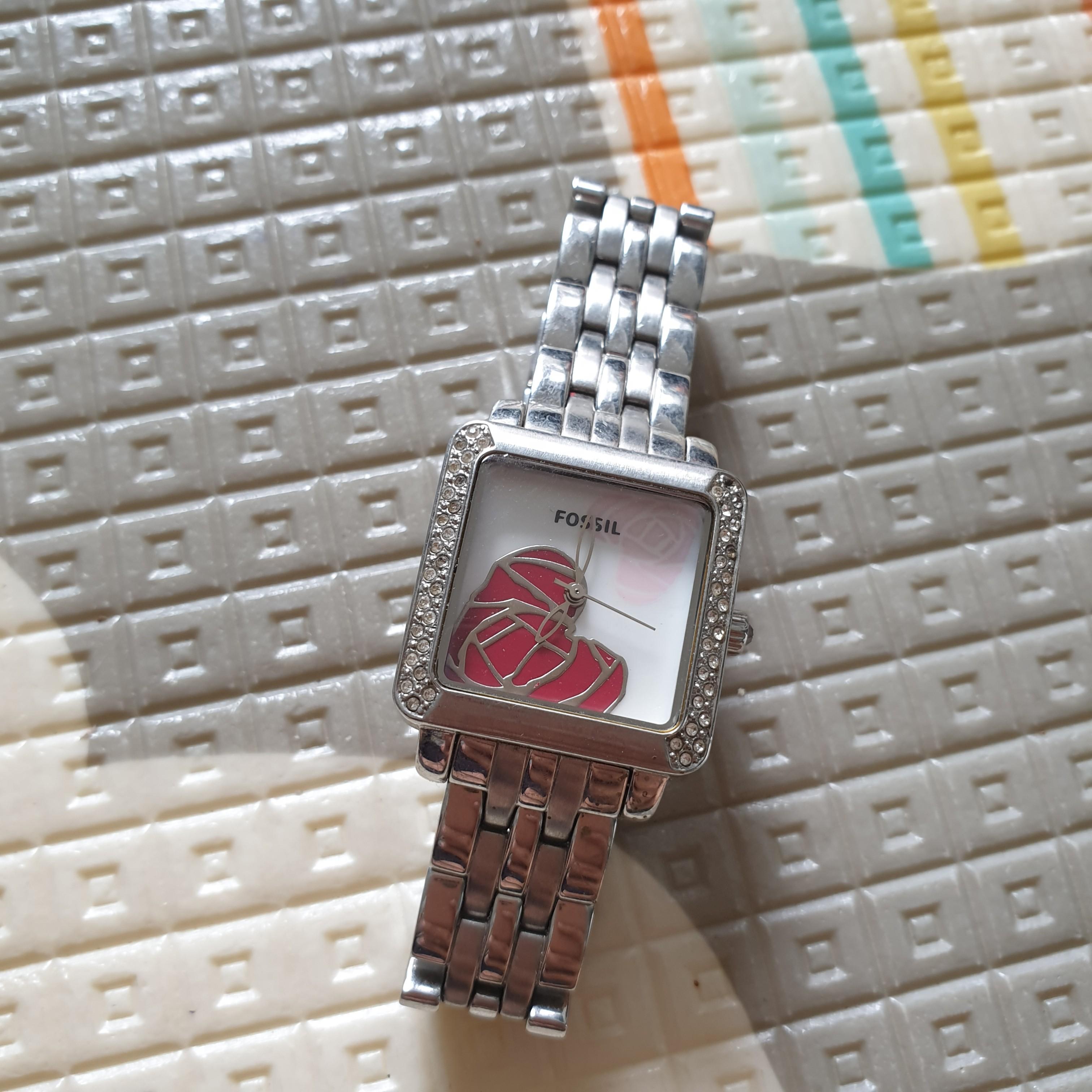 Fossil Heart Diamond Watch