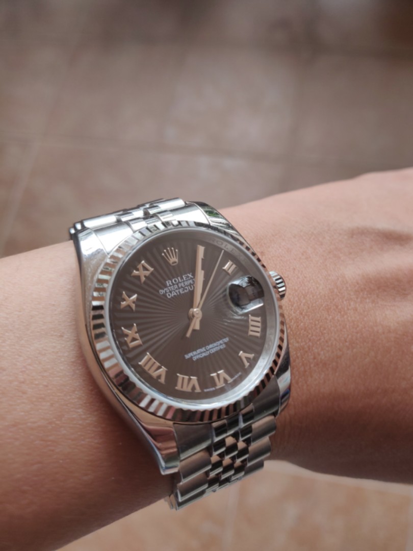 Rolex sunbeam sale dial
