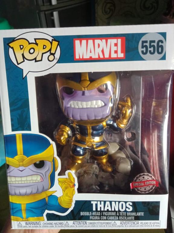 Funko Pop - Thanos (super Sized 6) - Marvel Studios - #556