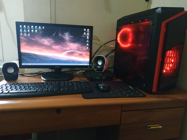 Gaming Desktop Pc Online Study Homebased Work Personal Computer Computers Tech Desktops On Carousell