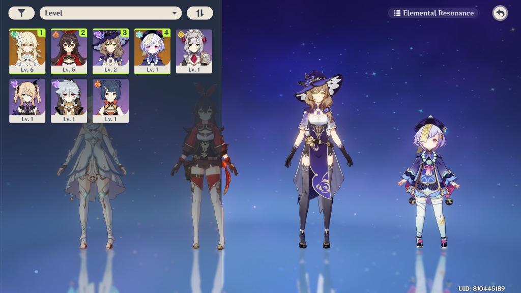 Genshin Impact Qiqi Ar 7 Fresh Account Toys Games Video Gaming Video Games On Carousell