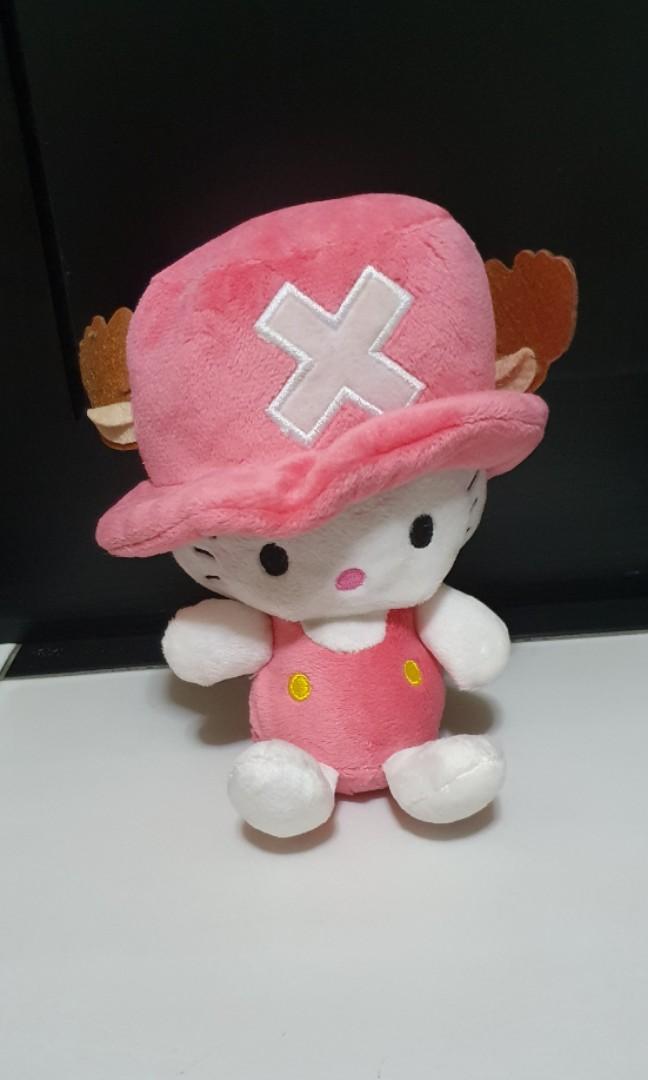 Hello Kitty x One Piece Chopper Plush, Hobbies & Toys, Toys & Games on